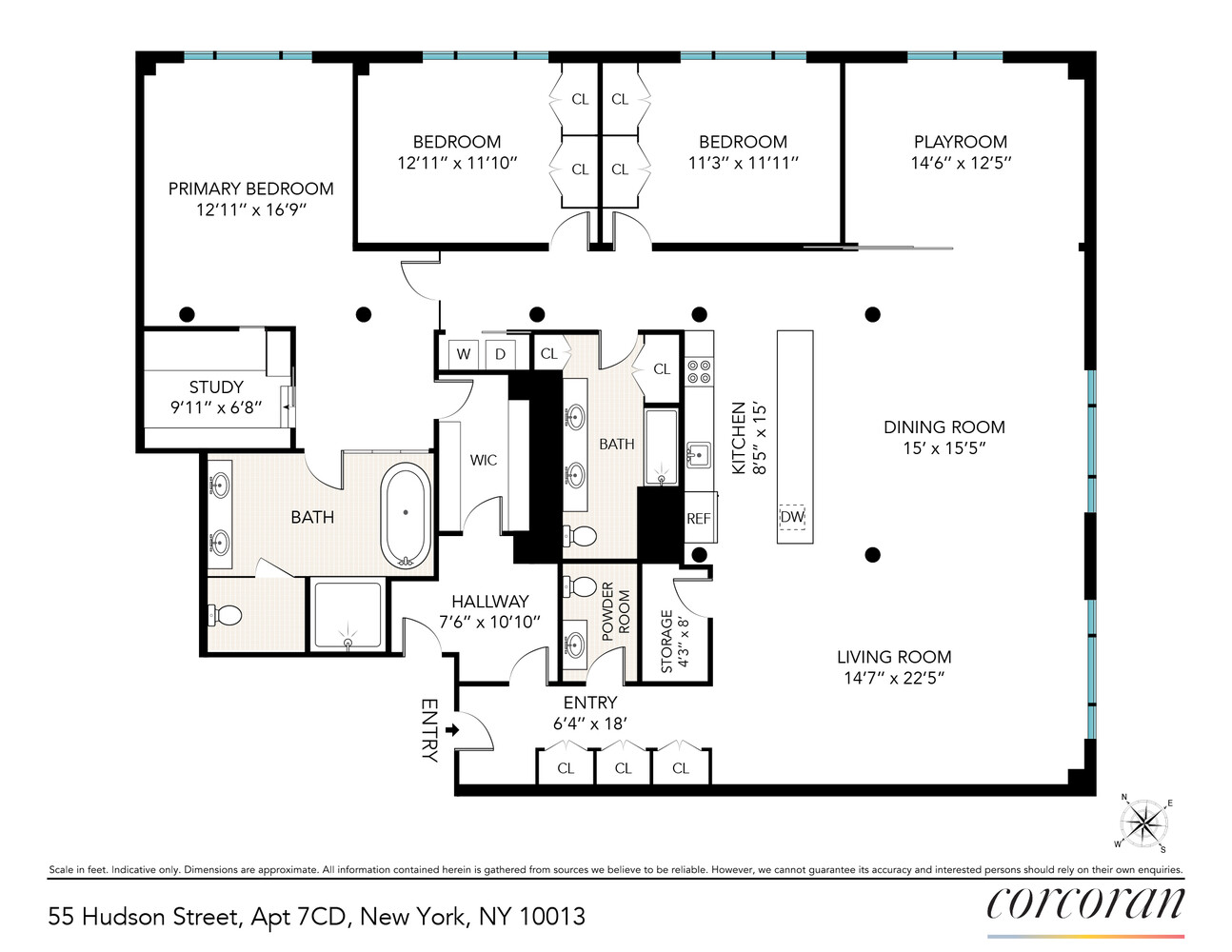 55 Hudson Street, Unit 7CD Manhattan, NY 10013 - Photo 25 of 25