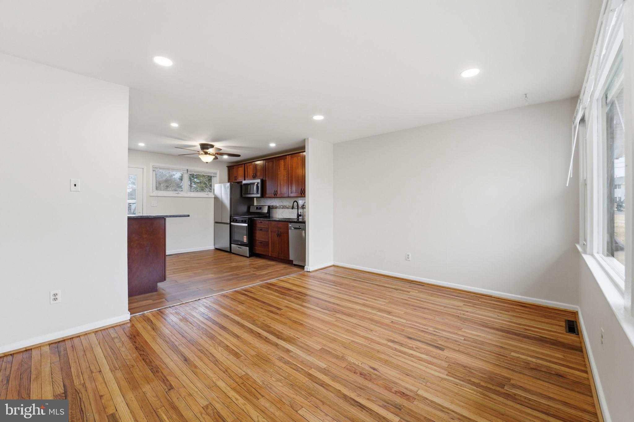 490 Hamilton Road Wenonah, NJ 08090 - Photo 17 of 49 a view of kitchen and wooden floor