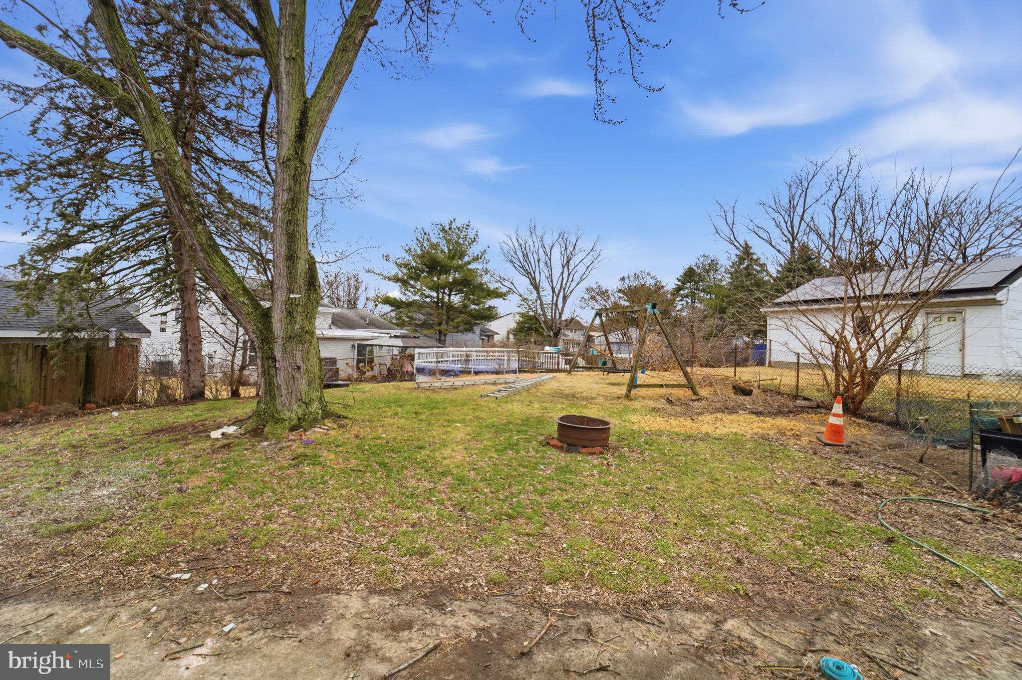 490 Hamilton Road Wenonah, NJ 08090 - Photo 49 of 49 a view of a backyard with large trees