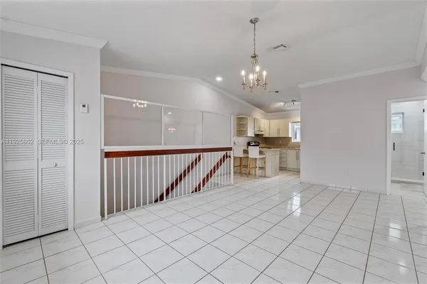 a view of livingroom with furniture