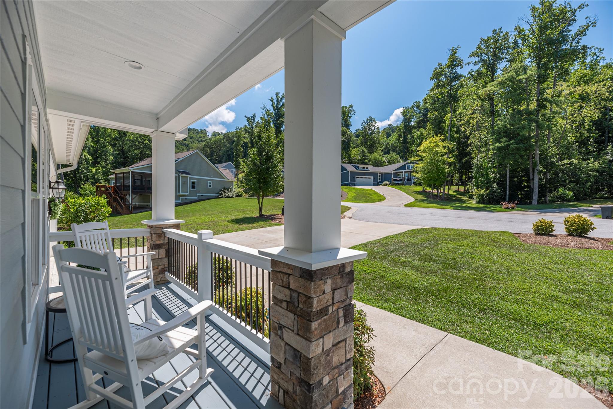 348 Olivet Lane Fletcher, NC 28732 - Photo 2 of 39 a view of a patio with backyard