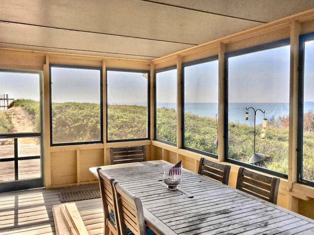 345 Shurtleff Road Eastham, MA 02642 - Photo 9 of 23 a view of a city from a balcony