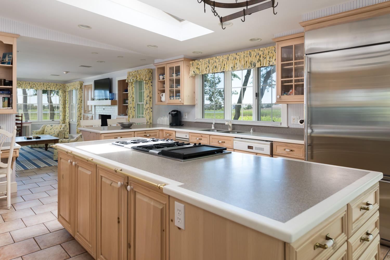 21 Waterman Farm Road Centerville, MA 02632 - Photo 11 of 22 a kitchen with a sink a counter top space and stainless steel appliances