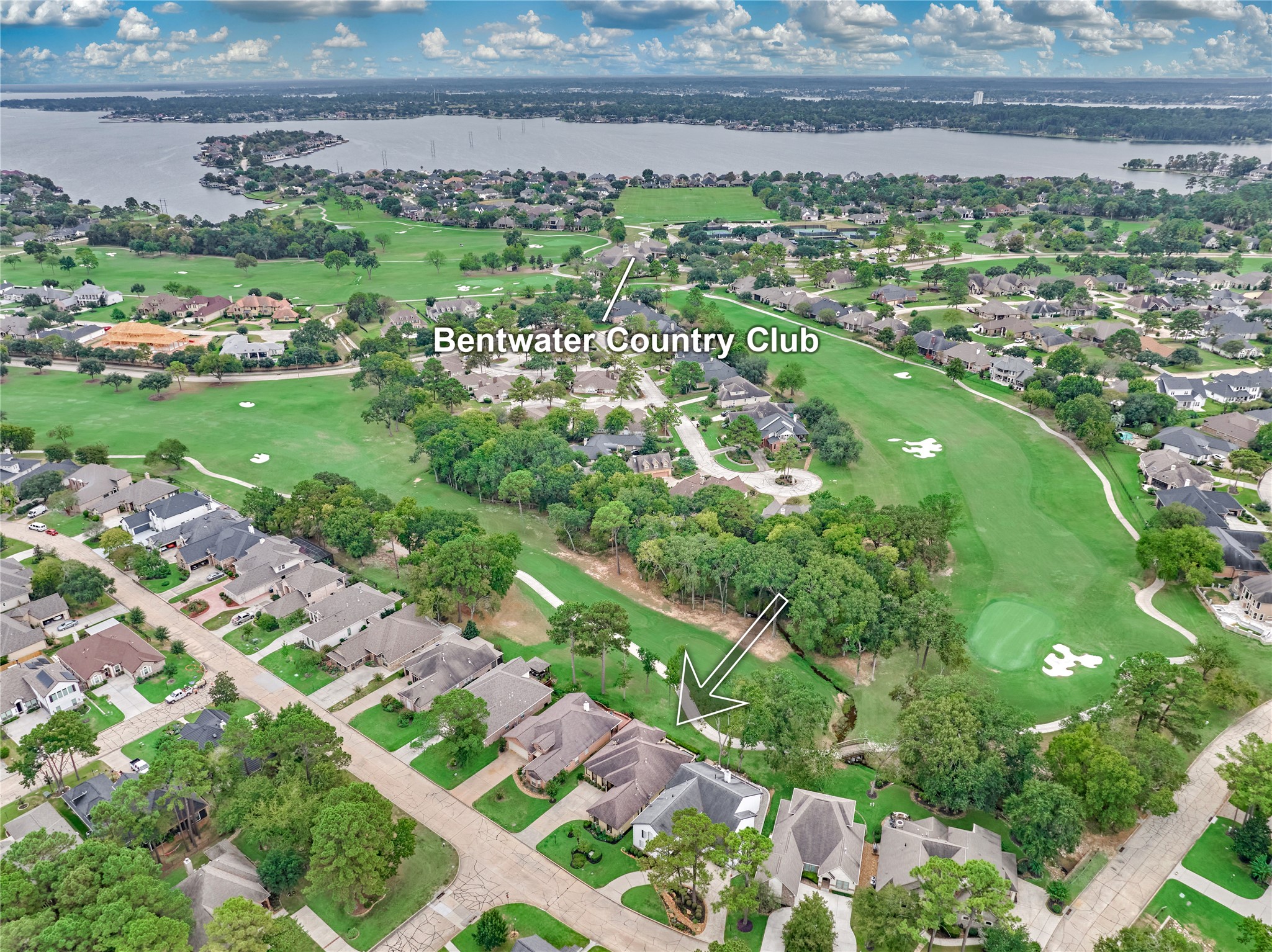 203 Monterrey Road East Montgomery, TX 77356 - Photo 2 of 50 Located on the Weiskopf Golf Course just a short distance from the Bentwater Country Club and neighborhood amenities.