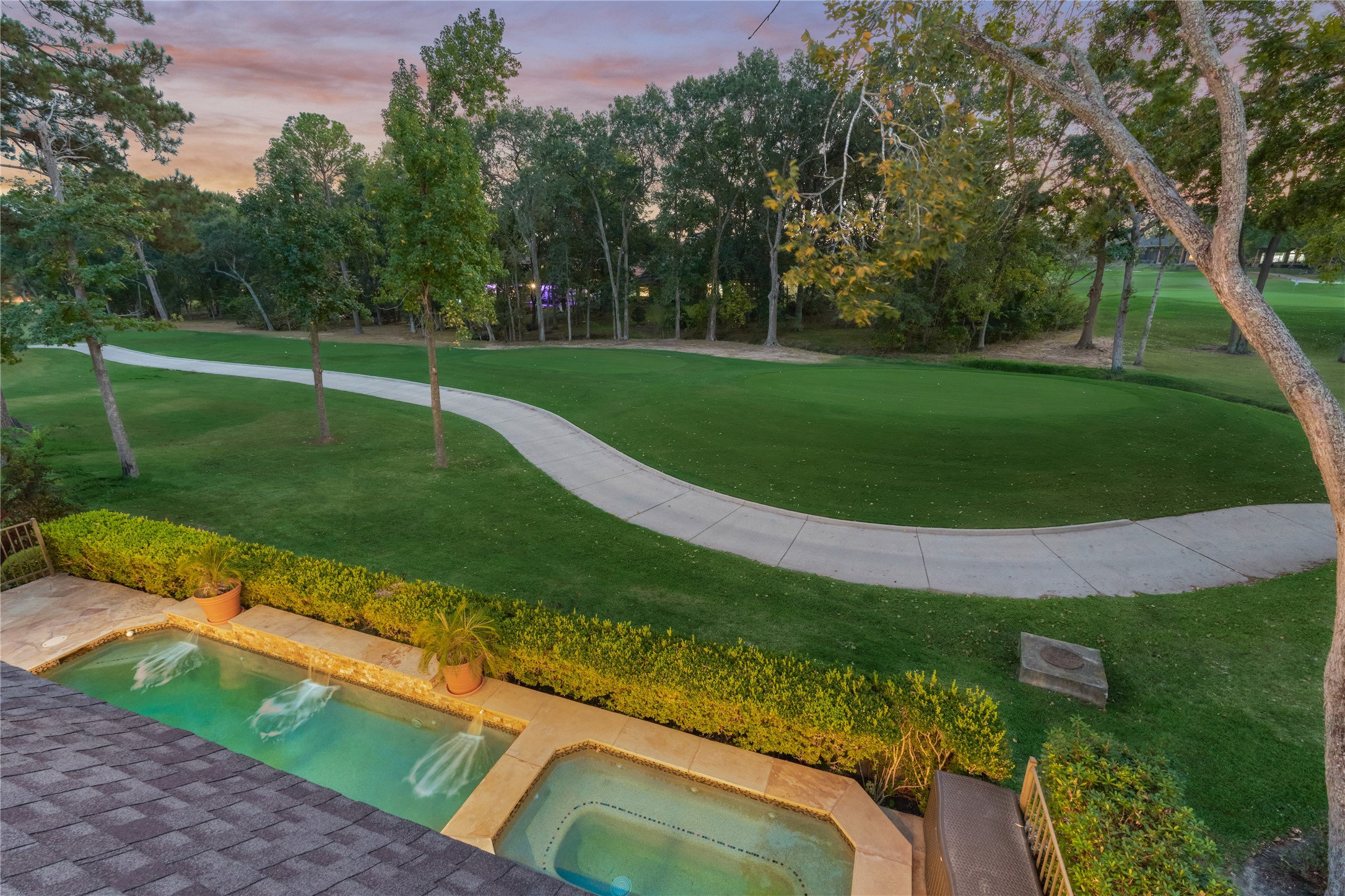 203 Monterrey Road East Montgomery, TX 77356 - Photo 34 of 50 View from the balcony!!! An amazing space to enjoy nature and it's surroundings.