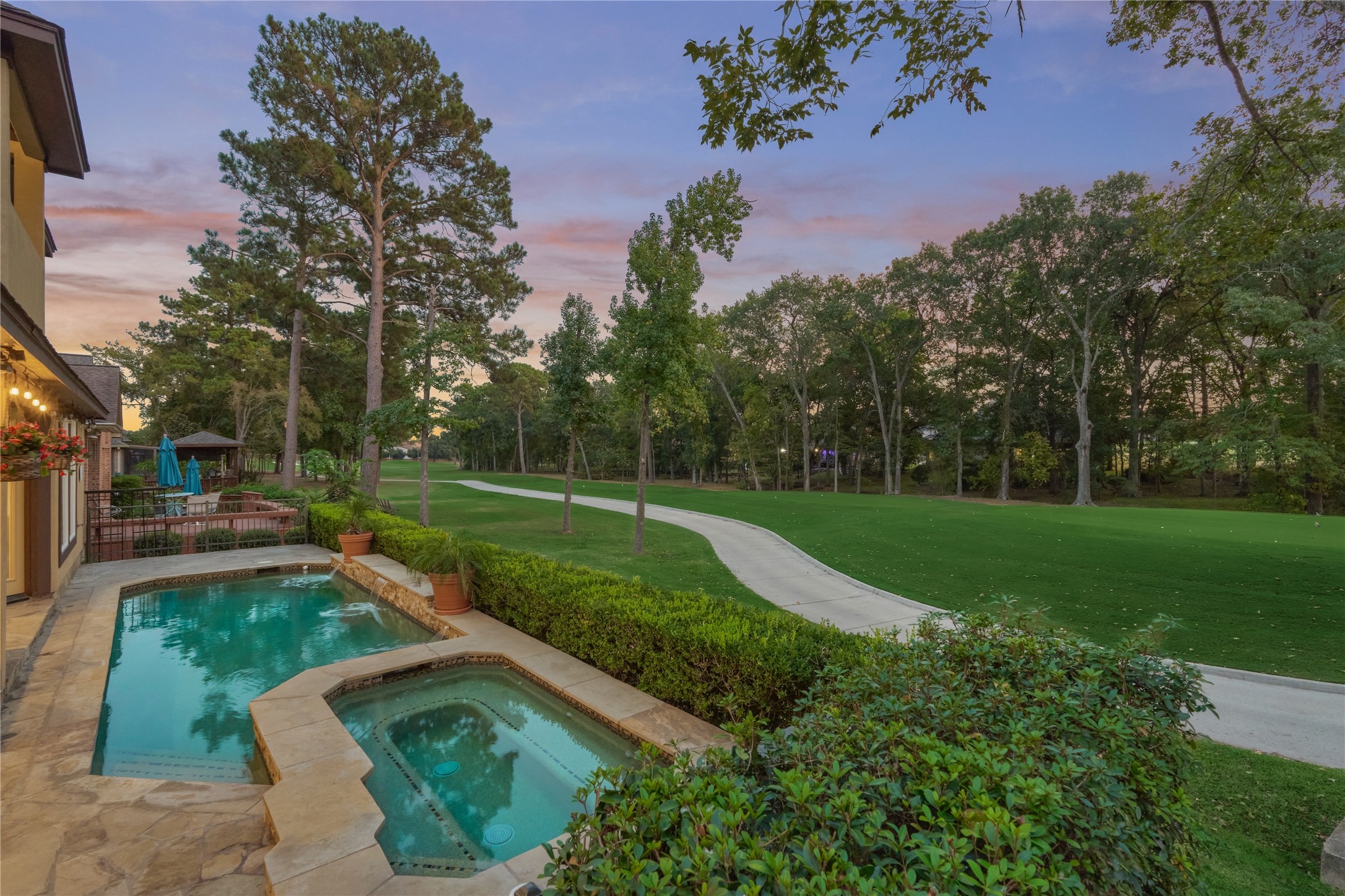 203 Monterrey Road East Montgomery, TX 77356 - Photo 36 of 50 Stunning panoramic views to enjoy from your poolside oasis!