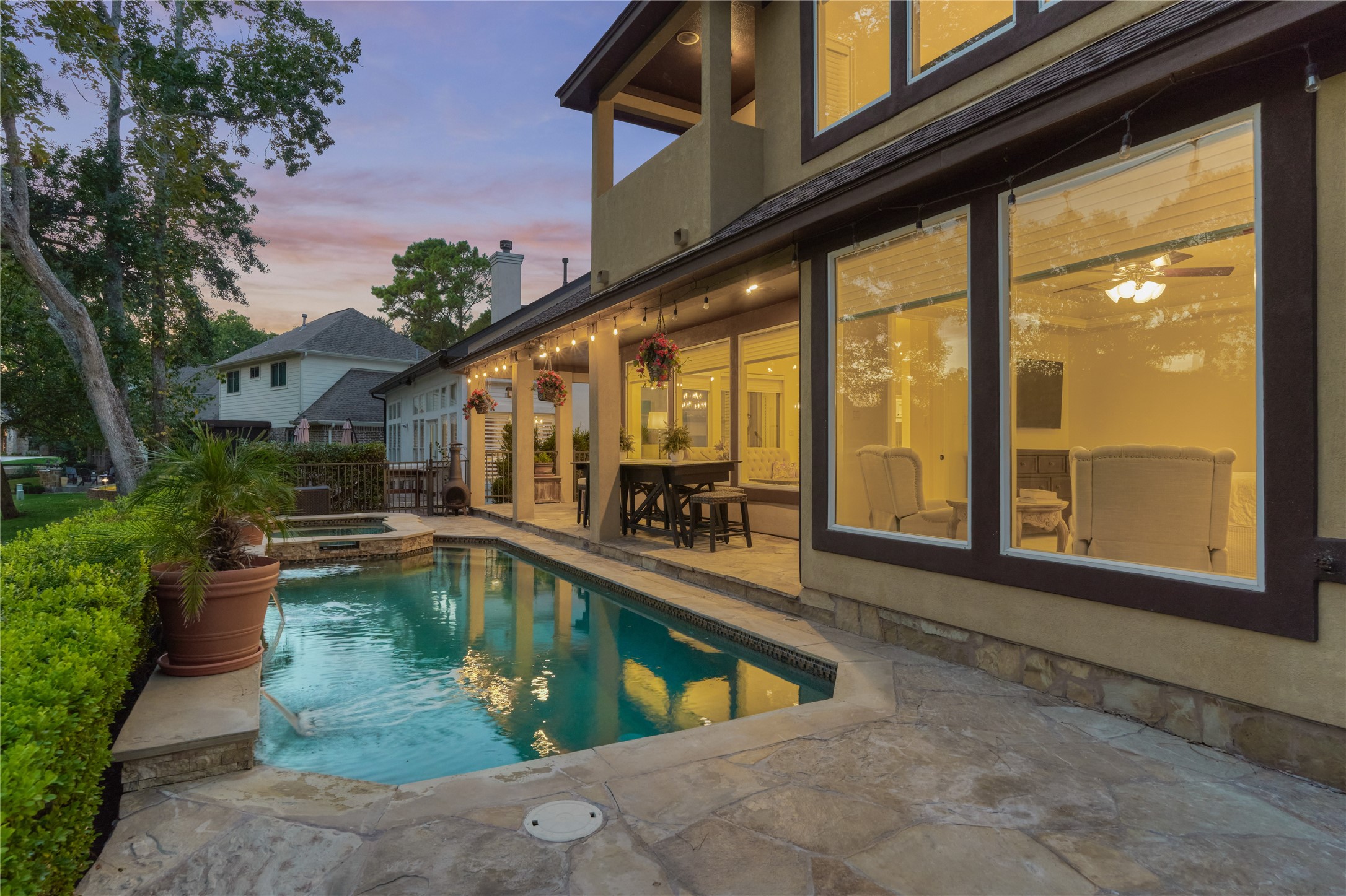 203 Monterrey Road East Montgomery, TX 77356 - Photo 39 of 50 The refreshing pool has a new motor and was recently resurfaced with new Gunite and Pebble Tech.