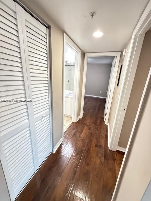 4167 Haverhill Road, Unit 1113 West Palm Beach, FL 33417 - Photo 14 of 19 a view of entryway with wooden floor