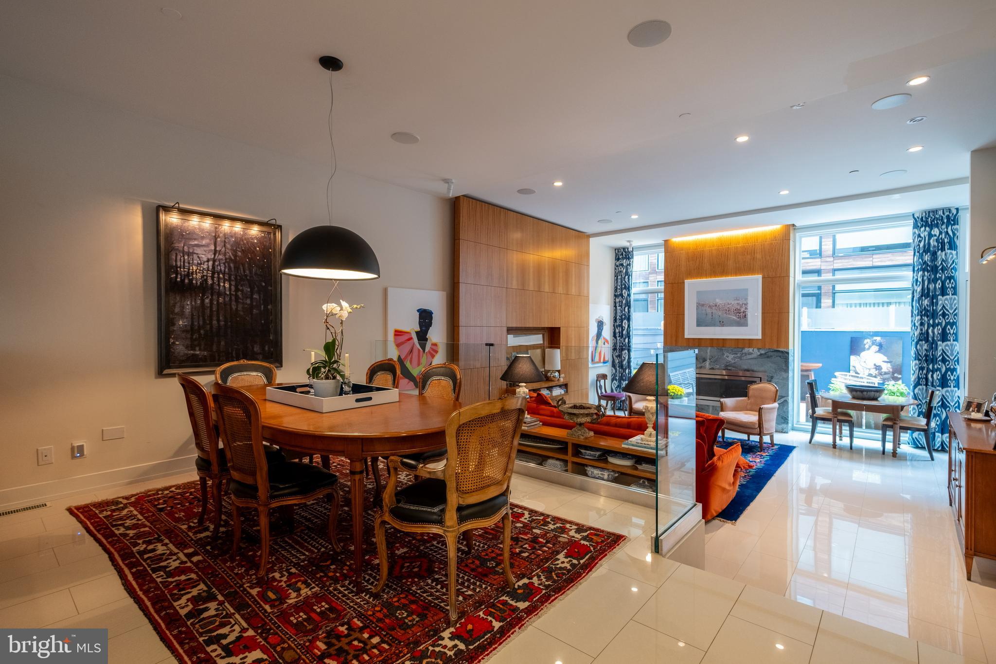136 North 22nd Street Philadelphia, PA 19103 - Photo 24 of 78 a view of a dining room with furniture window and outside view