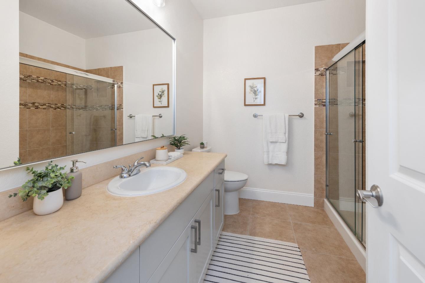 366 South Overlook Drive San Ramon, CA 94582 - Photo 16 of 31 a spacious bathroom with a double vanity sink toilet and shower