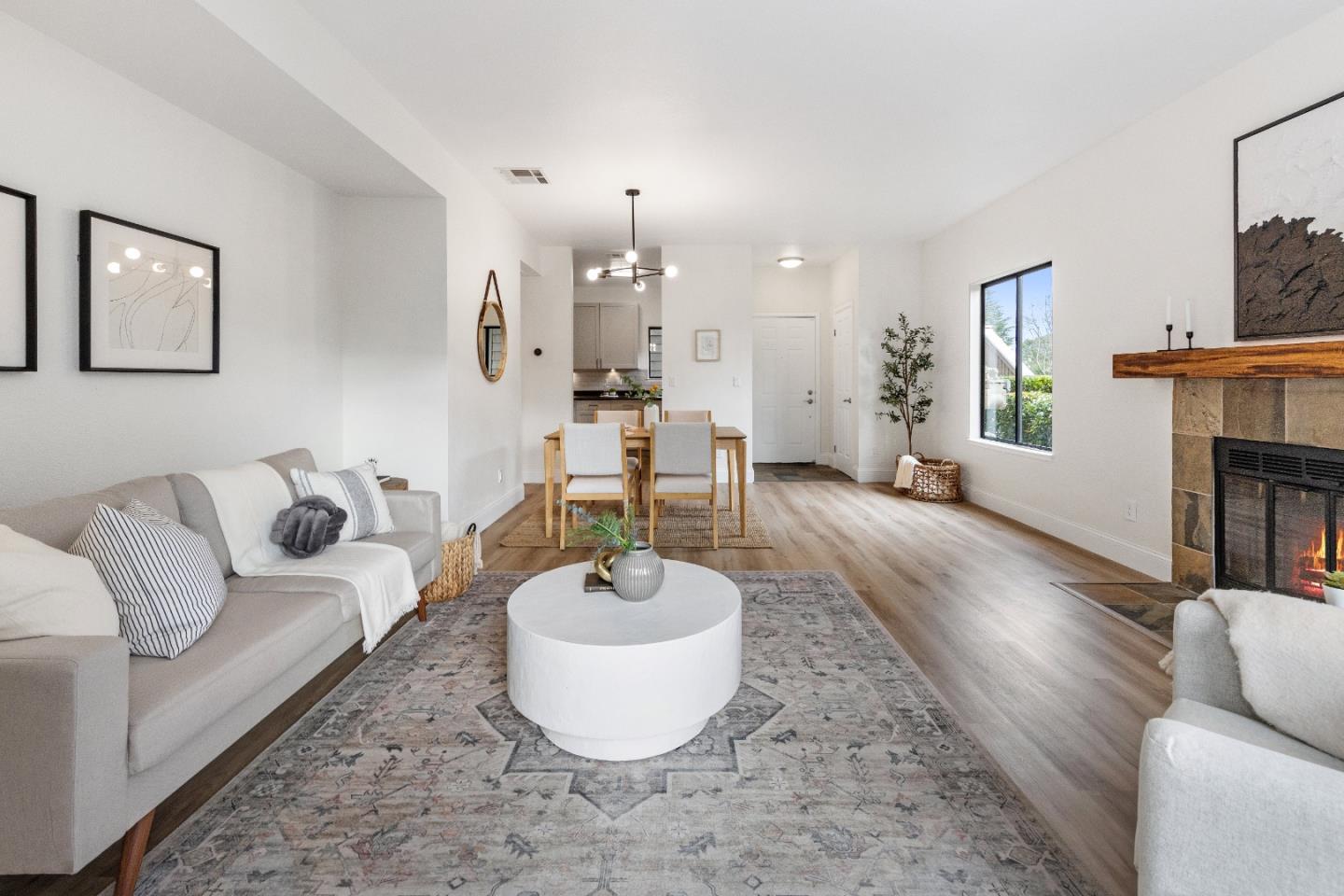 366 South Overlook Drive San Ramon, CA 94582 - Photo 8 of 31 a living room with furniture and a wooden floor