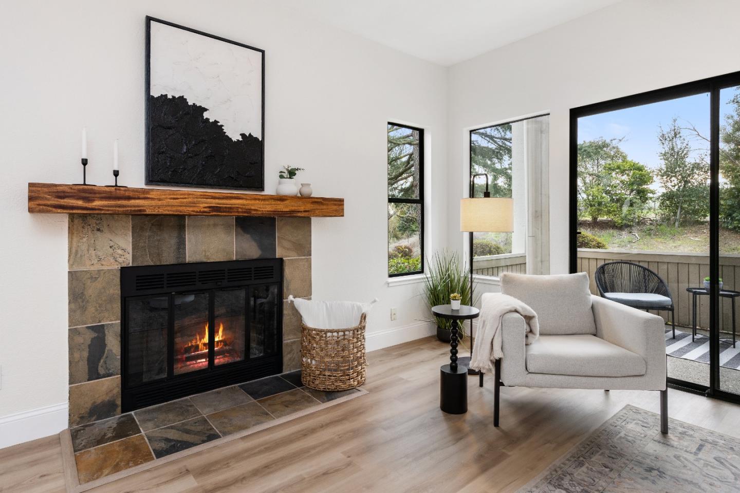 366 South Overlook Drive San Ramon, CA 94582 - Photo 9 of 31 a living room with furniture and a fireplace