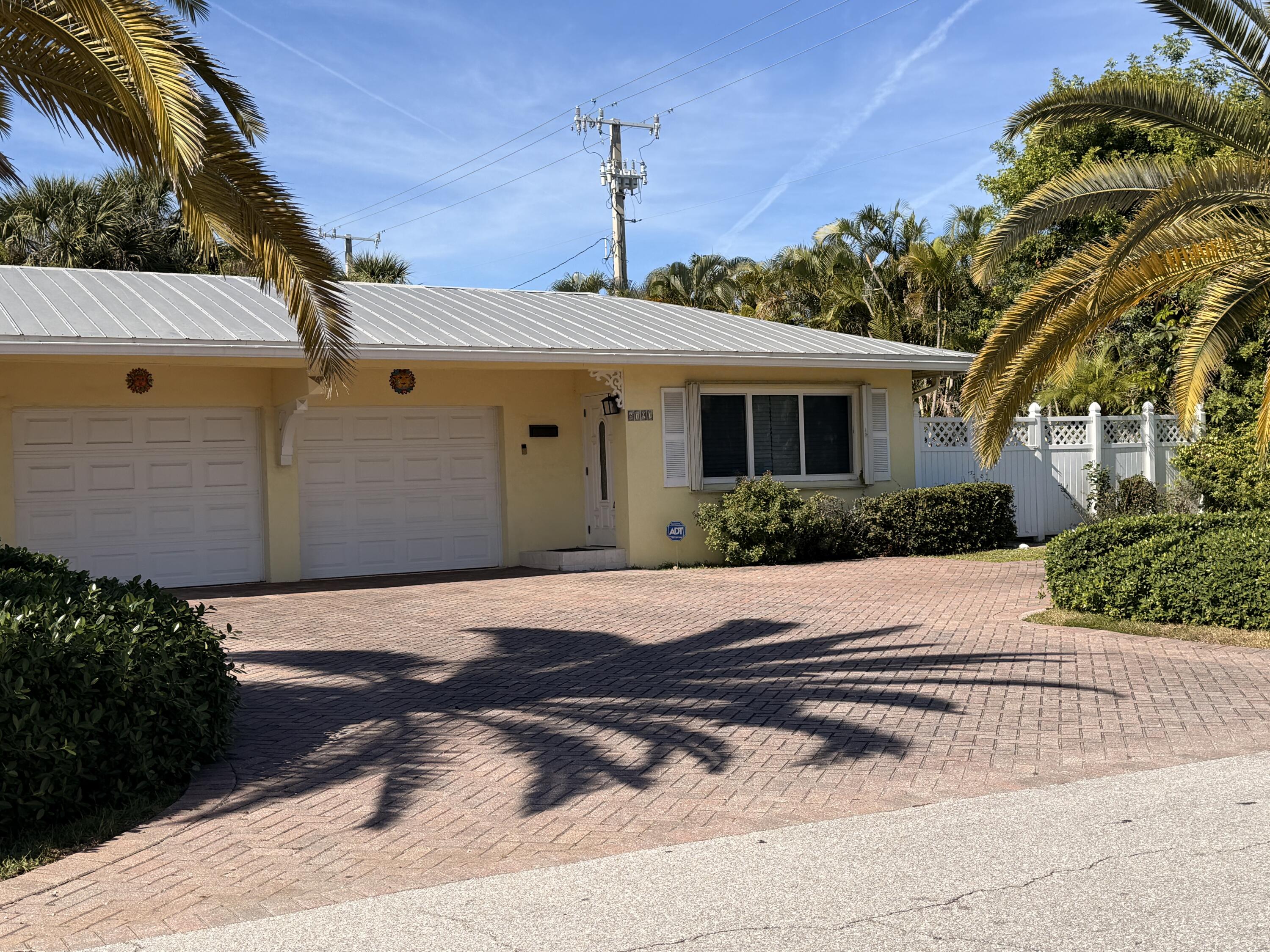 a house with a outdoor space