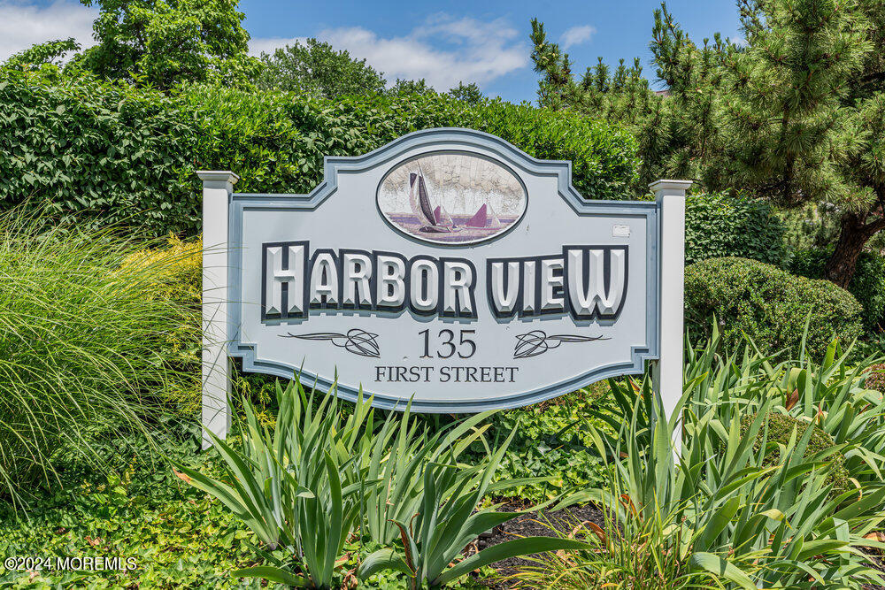 135 1st Street, Unit 2F Keyport, NJ 07735 - Photo 42 of 46 a view of sign board with a yard