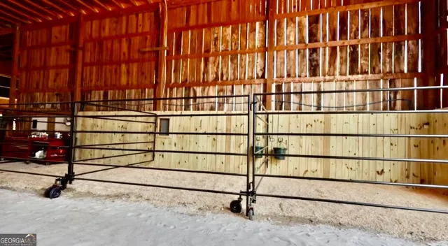 a view of storage and utility room