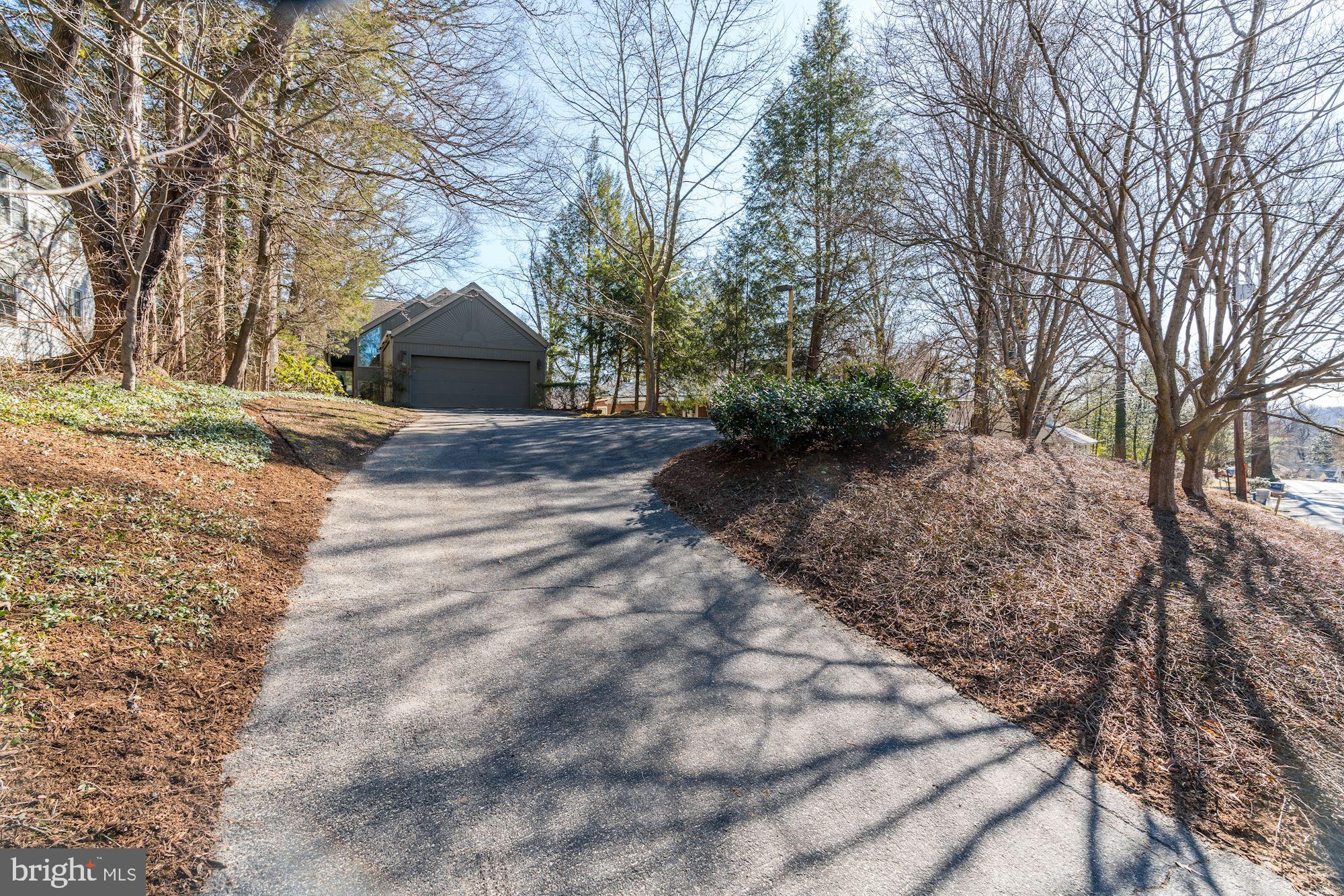 6607 Persimmon Tree Road Cabin John, MD 20818 - Photo 41 of 42 Home Sits Far Back from Street for Maximum Privacy