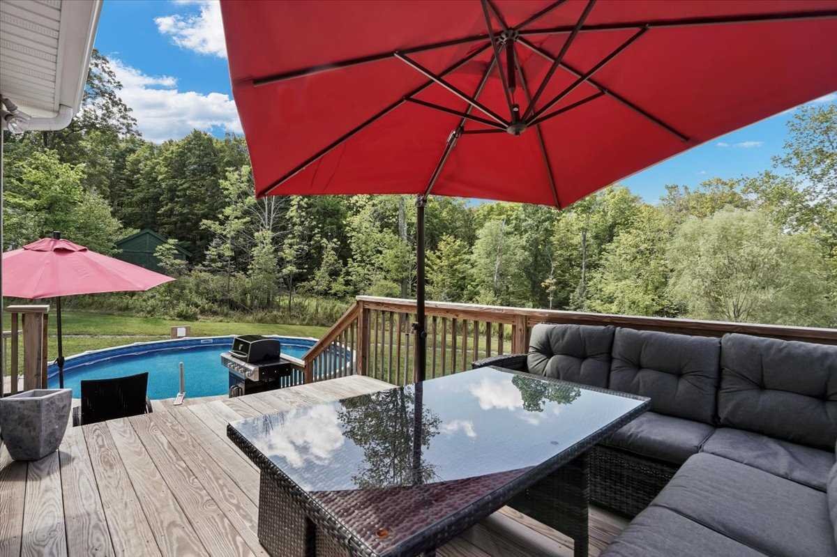 119 Ridge Road Clinton Corners, NY 12514 - Photo 29 of 31 a view of balcony with seating space and wooden floor