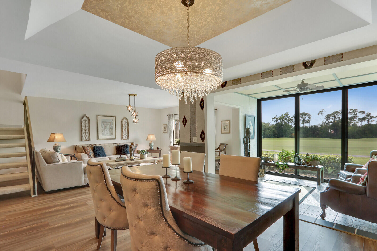 5661 Southeast Foxcross Place Stuart, FL 34997 - Photo 28 of 62 Dining/Living/Sunroom