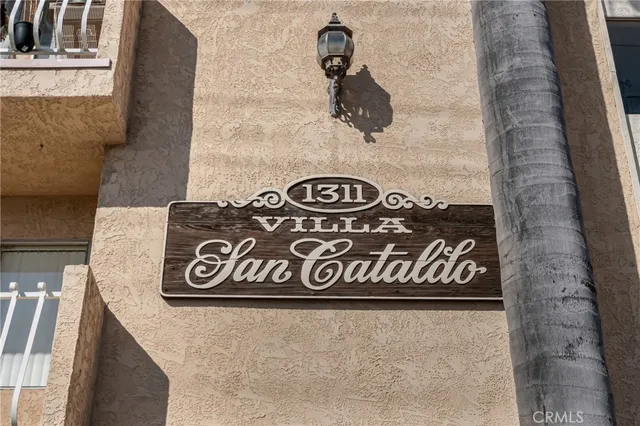 a close up of a street sign