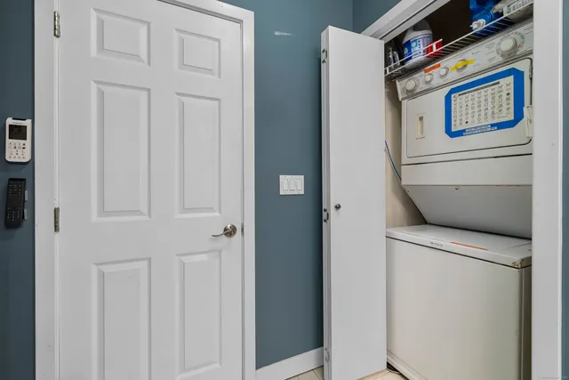 a view of front door