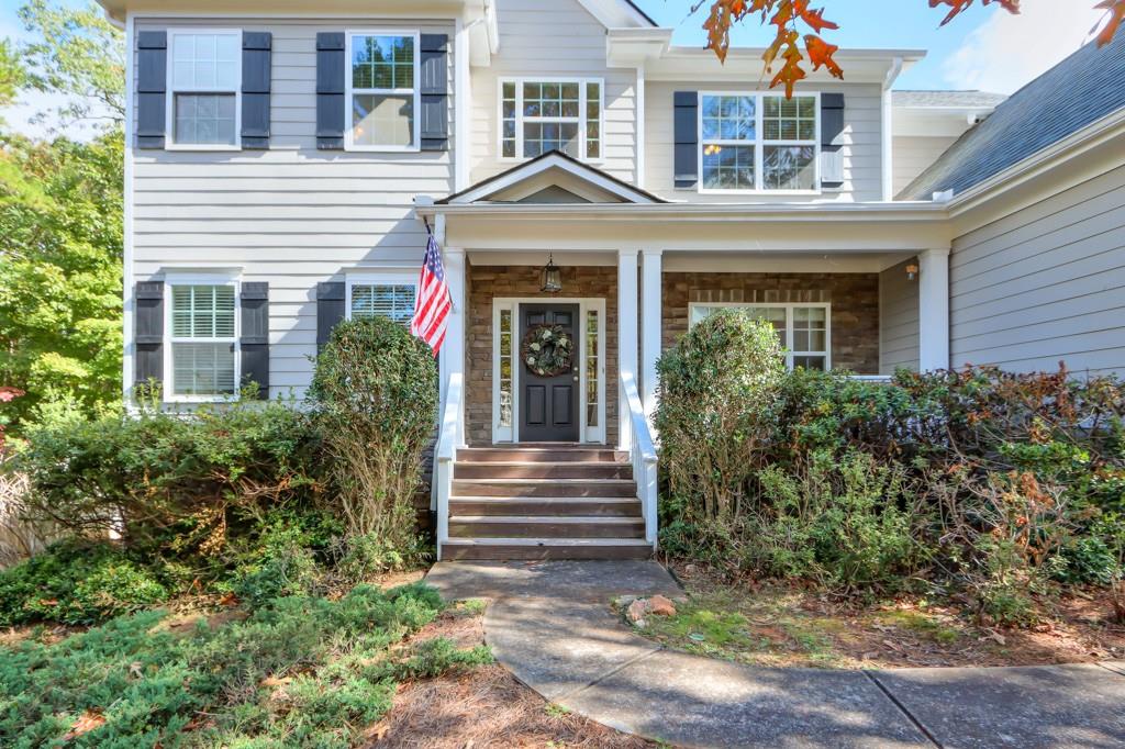 15 High Creek Drive Dahlonega, GA 30533 - Photo 1 of 1 front view of a house with a small yard