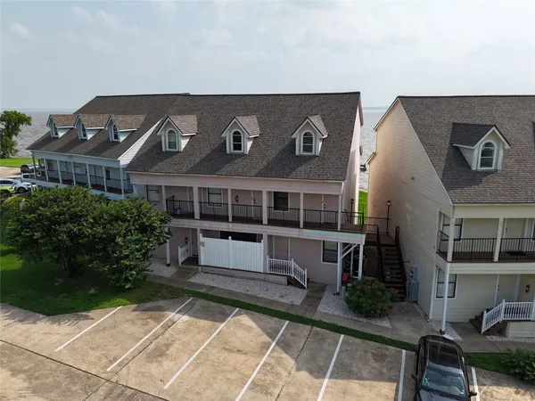a view of a house with a patio