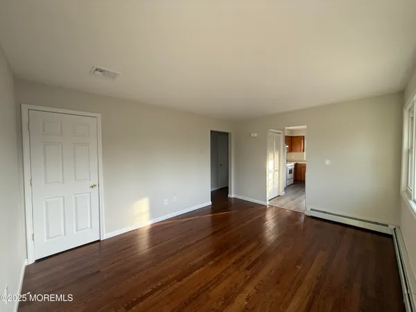 wooden floor in an empty room