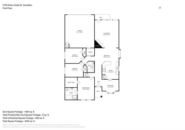 $2,400 | 2149 Arbor Creek Drive, Carrollton, TX 75010