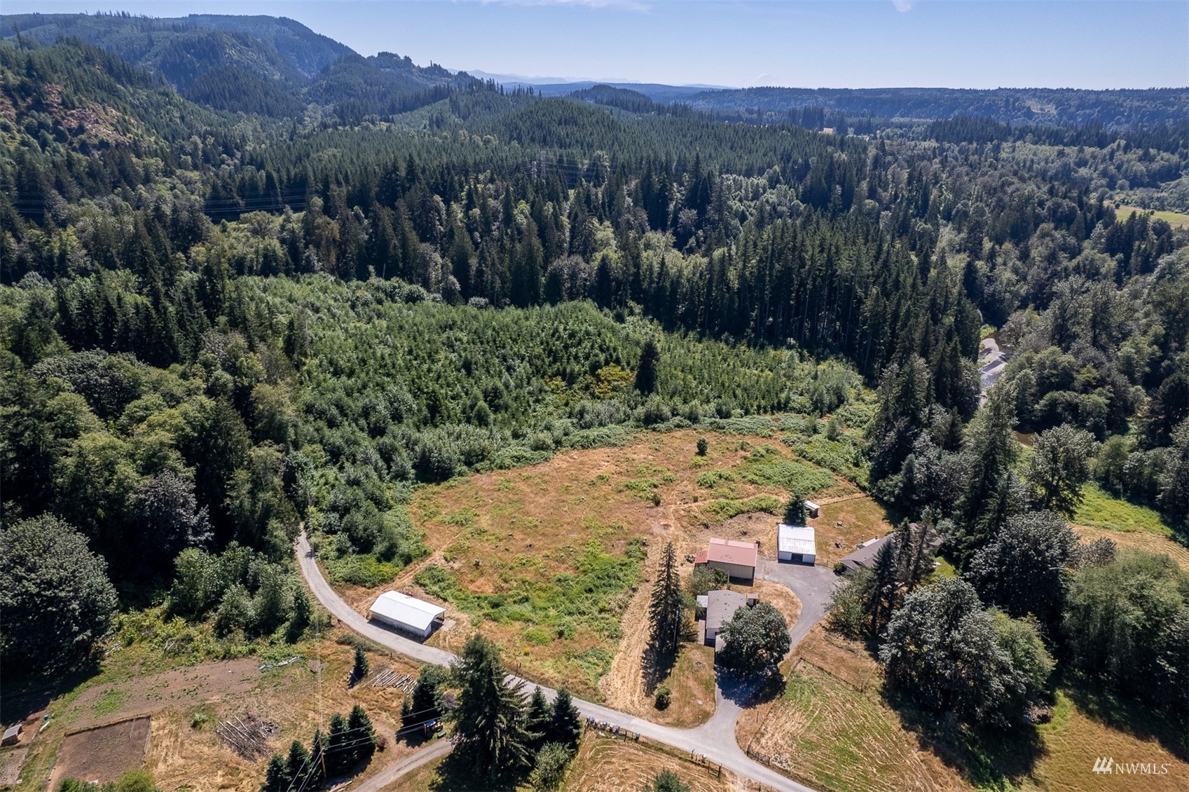 7-tract Whites Road Arlington, WA 98223 - Photo 7 of 15 an aerial view of a house with a yard