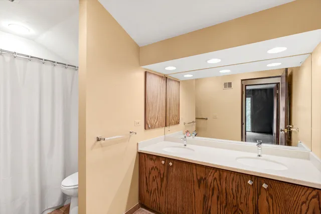 a room with furniture and a window