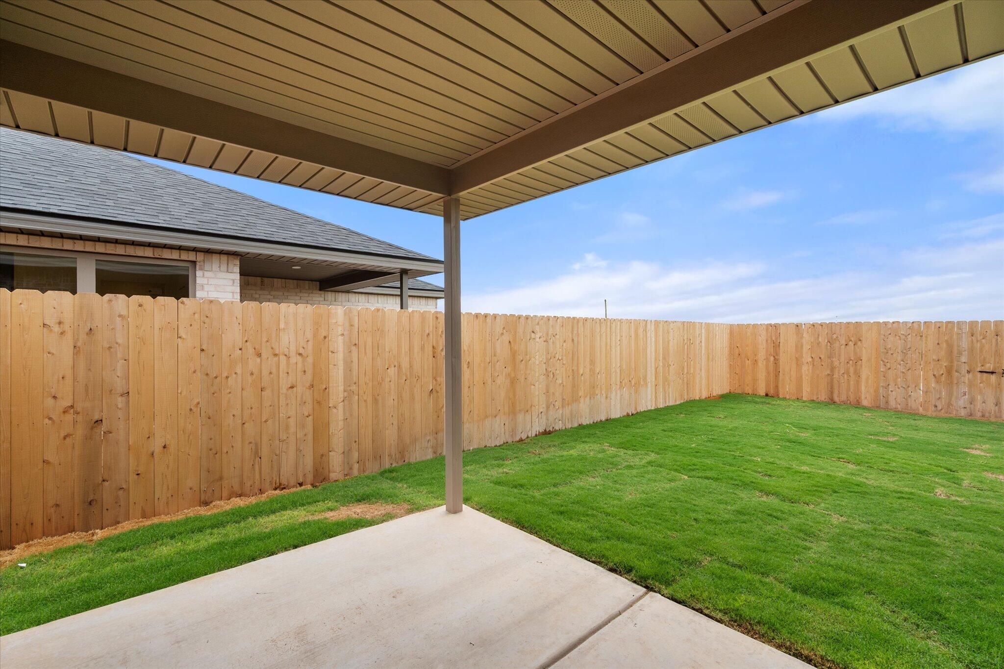 8605 29th Street Lubbock, TX 79407 - Photo 20 of 21 a view of a backyard