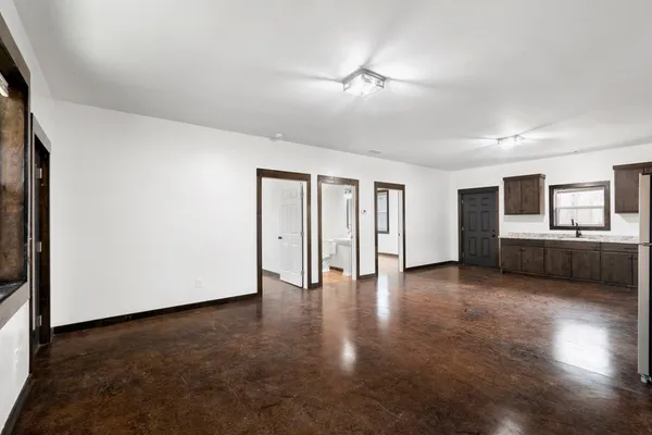 a view of a roof deck