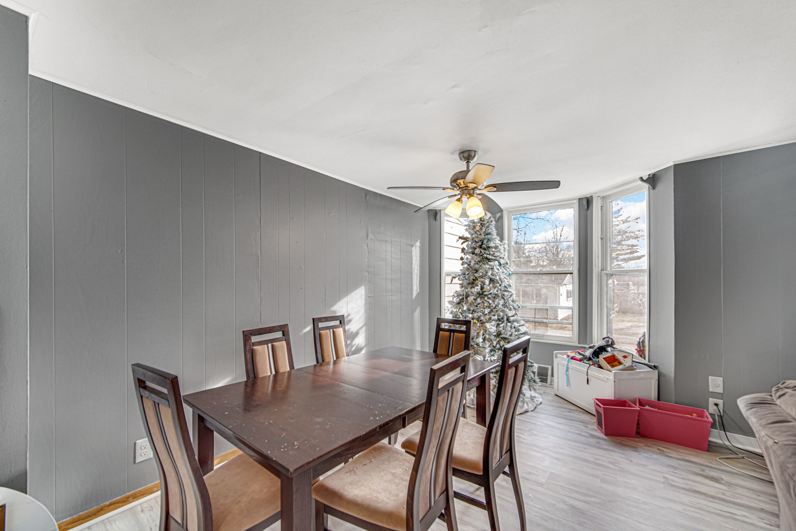 15409 Joliet Road Plainfield, IL 60544 - Photo 4 of 32 a view of a dining room with furniture window and outside view