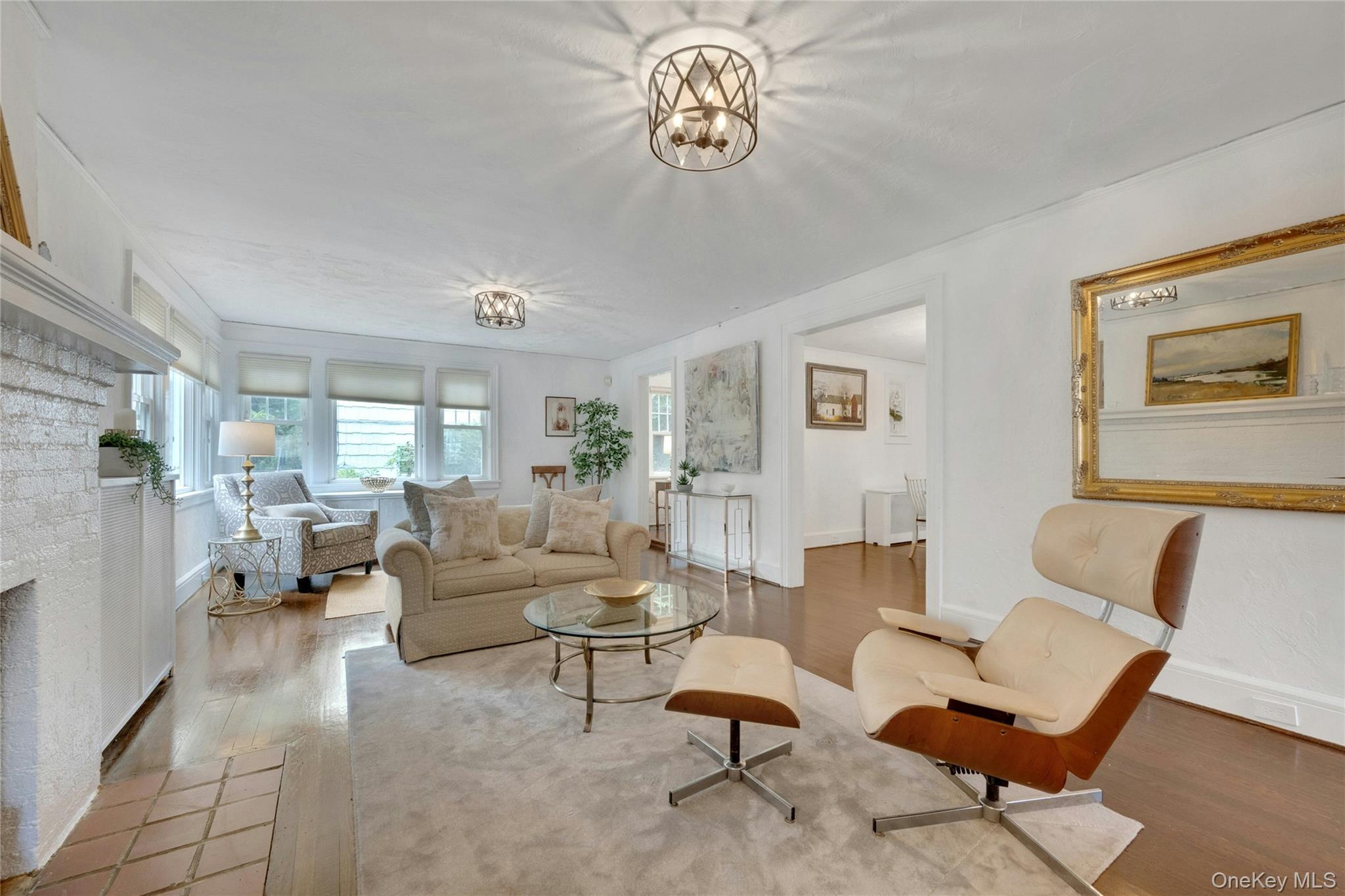 1179 Post Road Scarsdale, NY 10583 - Photo 5 of 24 View of living room with views facing the front and side yard. Opens to the dining room and study.
