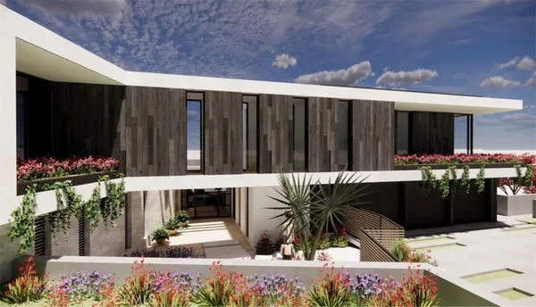 a view of outdoor space and porch