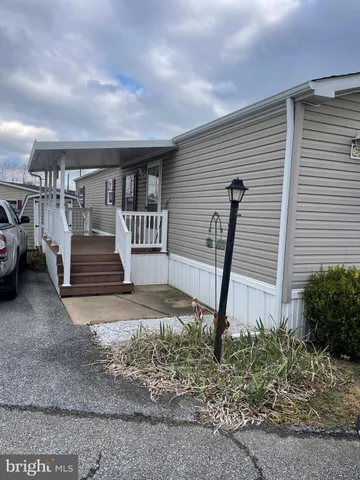 a front view of a house with entryway