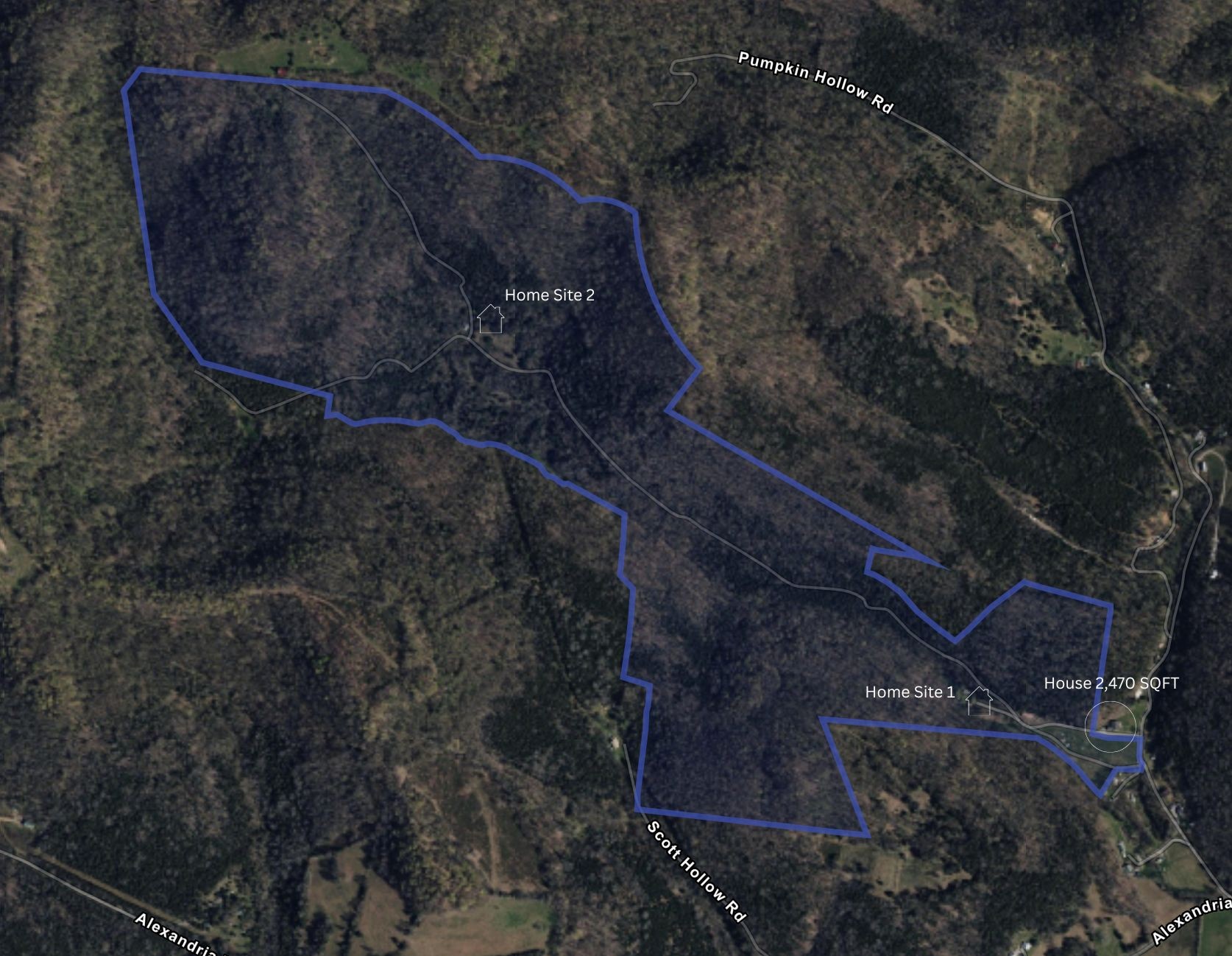 341 Pumpkin Hollow Road Liberty, TN 37095 - Photo 46 of 52 a aerial view of house with a yard