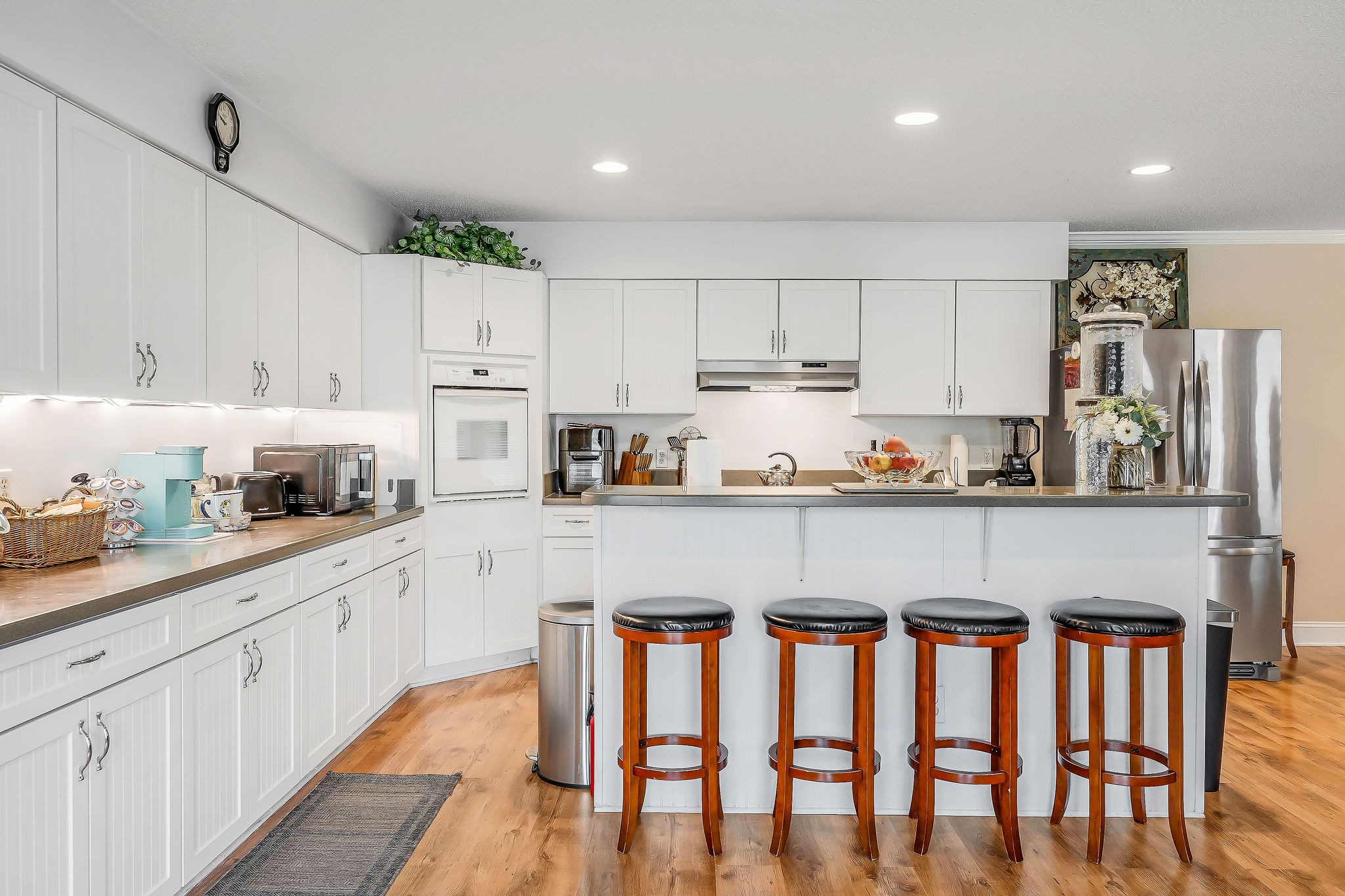341 Pumpkin Hollow Road Liberty, TN 37095 - Photo 5 of 52 a kitchen with granite countertop white cabinets and appliances