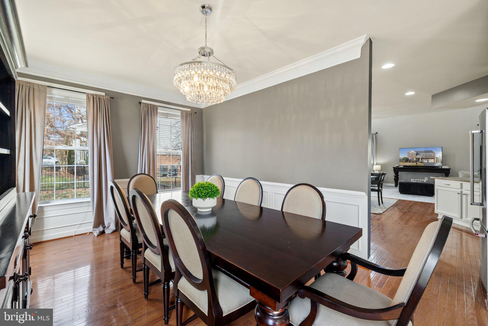 42624 Emperor Ashburn, VA 20148 - Photo 11 of 56 a view of a dining room with furniture window and outside view