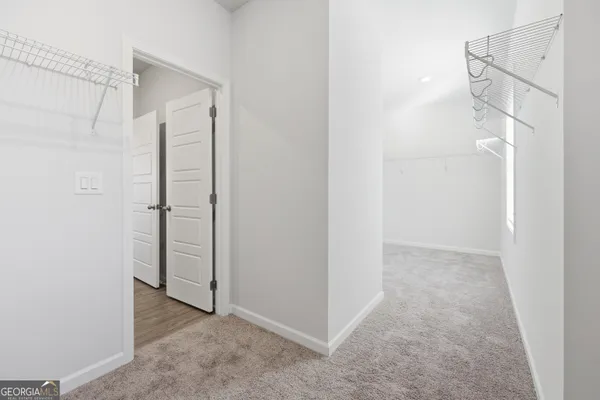 a view of bathroom with shower