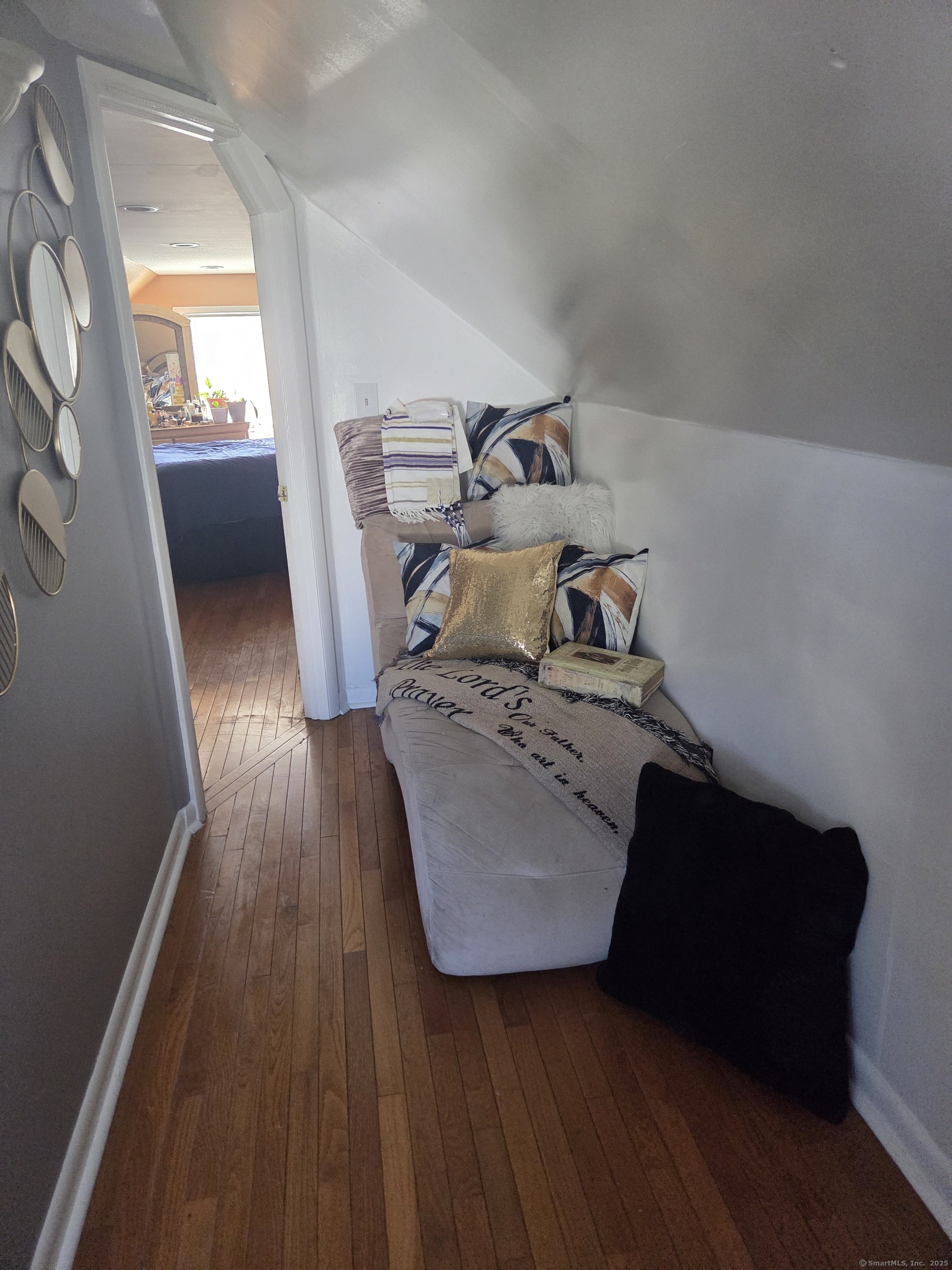 424 Circular Avenue Hamden, CT 06514 - Photo 10 of 14 a living room with furniture and a wooden floor