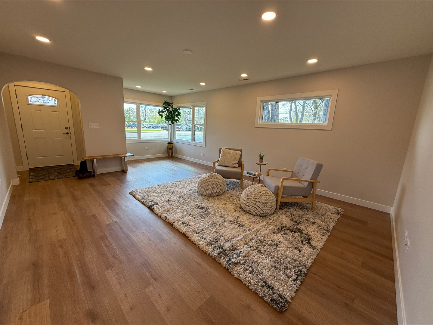 289 Chestnut Street Antioch, IL 60002 - Photo 5 of 24 a kitchen with a sink and a wooden floor