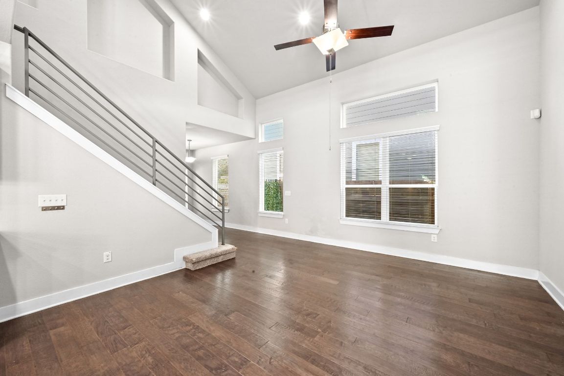 2108 Hermia Street Austin, TX 78741 - Photo 22 of 28 a view of an entryway with wooden floor