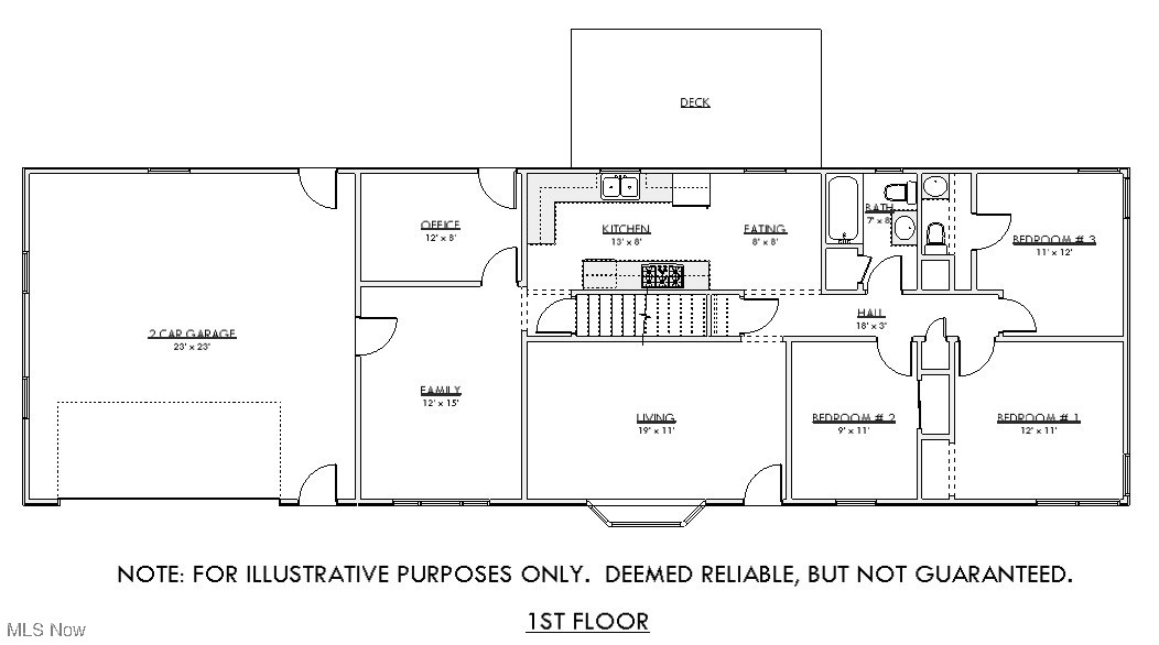 3154 Jefferson Road Ashtabula, OH 44004 - Photo 31 of 31 1st Floor Plan