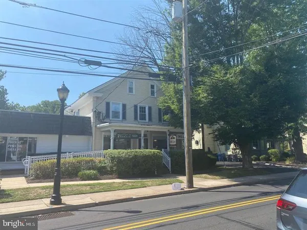 a view of street with entrance