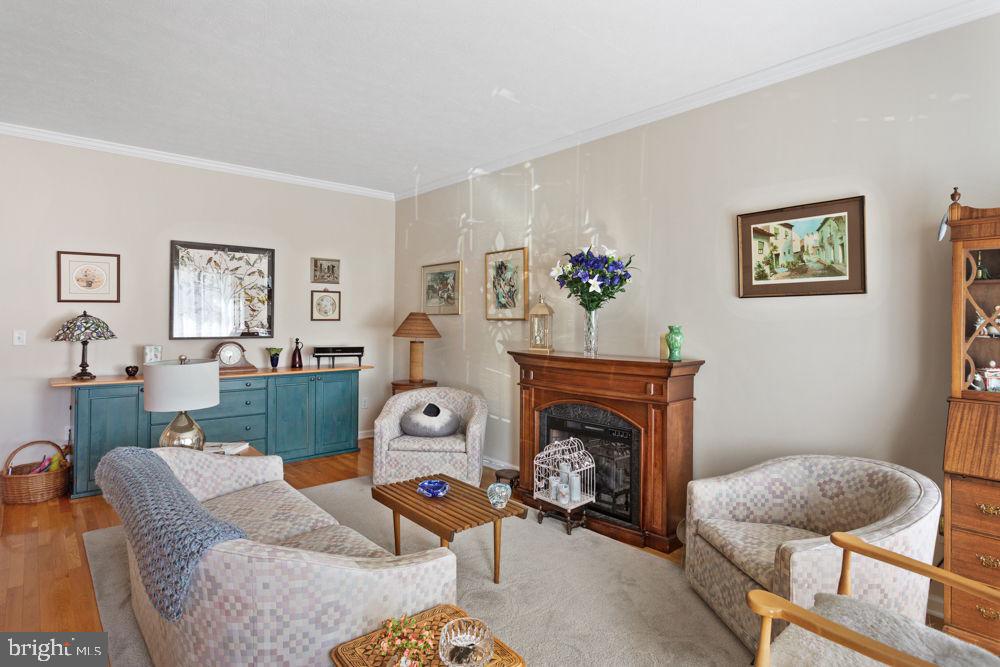 294 Ridgewood Avenue Broadway, VA 22815 - Photo 4 of 23 Living Room with electric fireplace