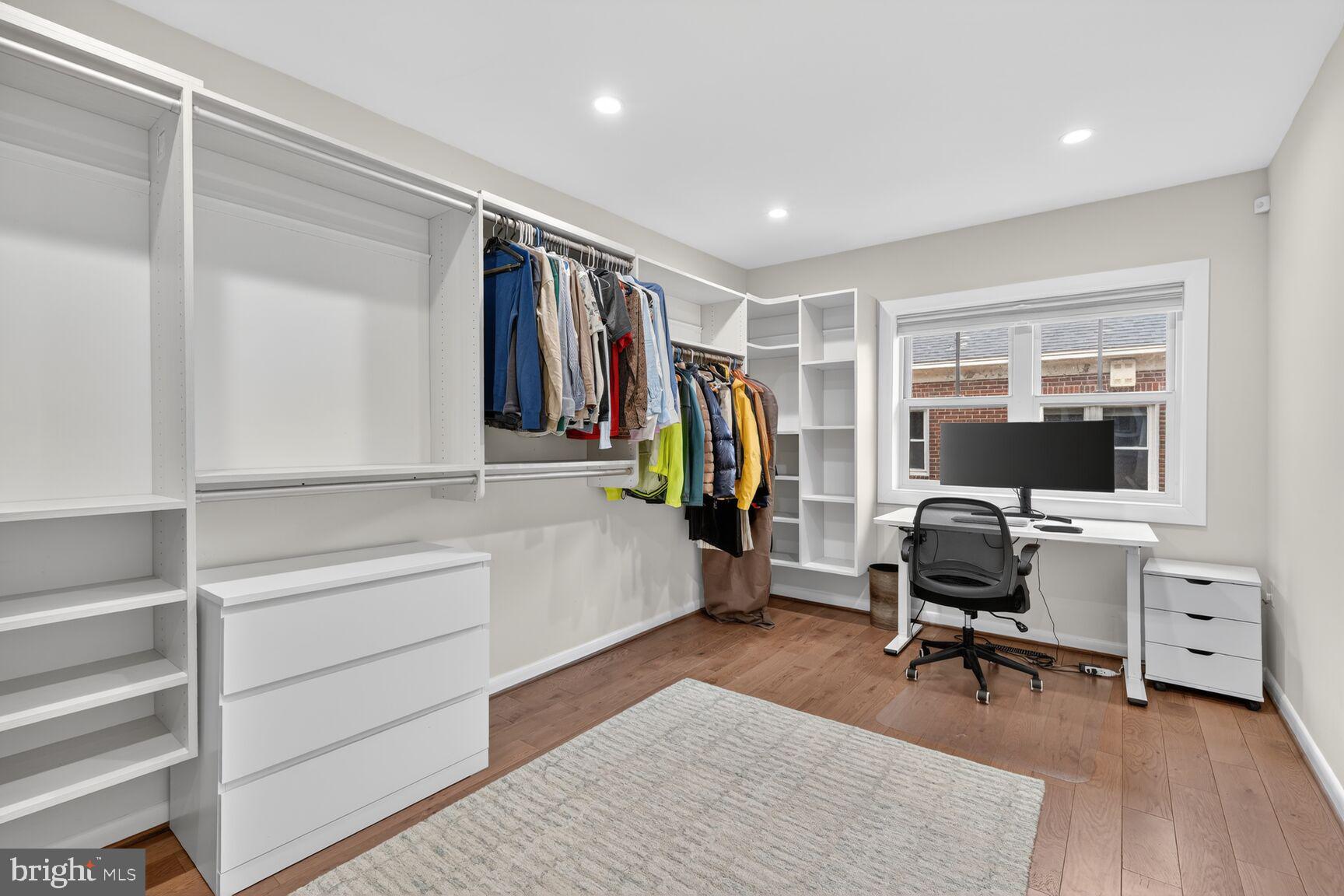 5908 17th Street Northwest Washington, DC 20011 - Photo 13 of 30 a view of a livingroom with workspace and a window