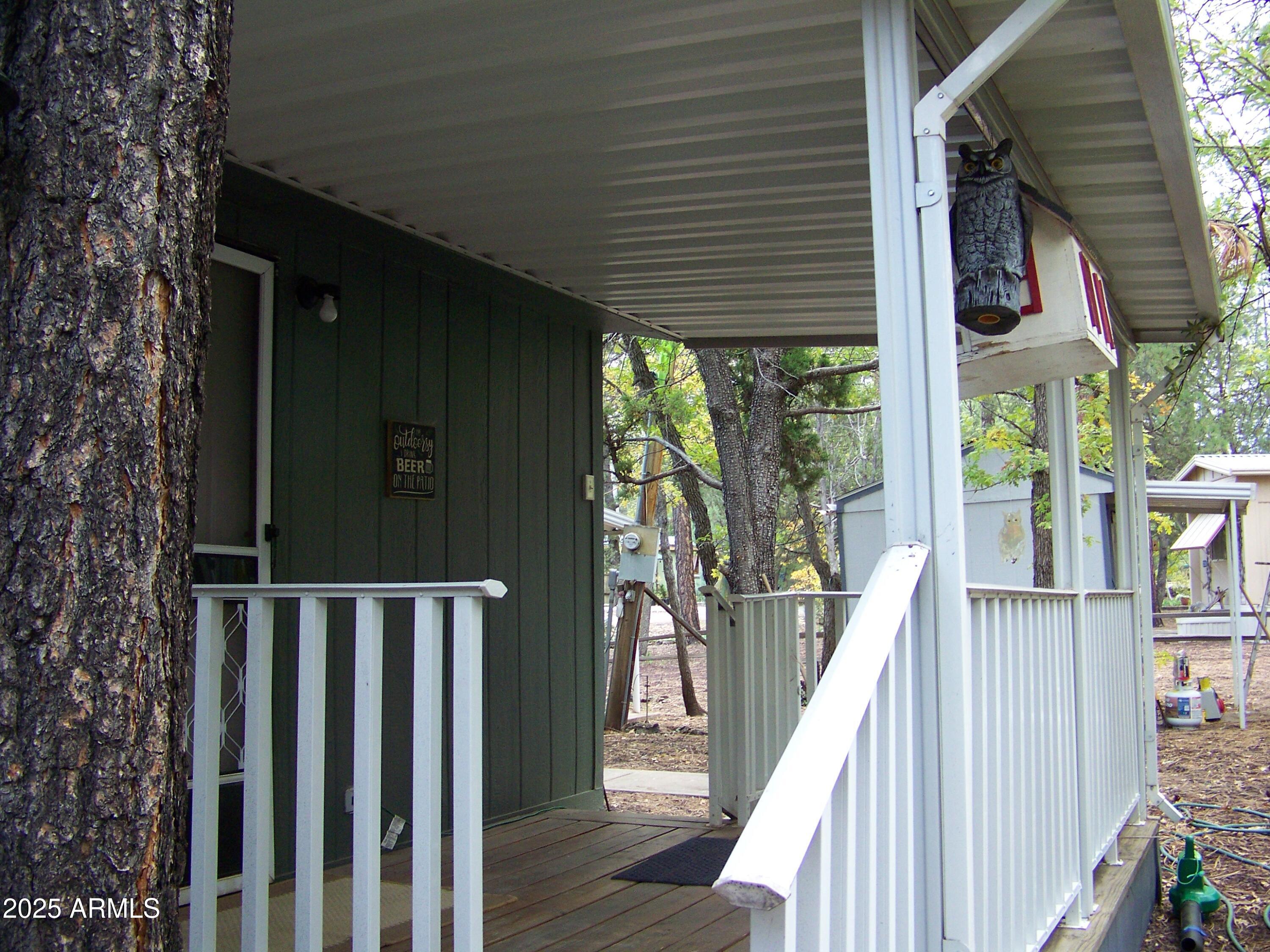 1167 White Tail Lane Pinetop, AZ 85935 - Photo 38 of 58 a porch with seating space
