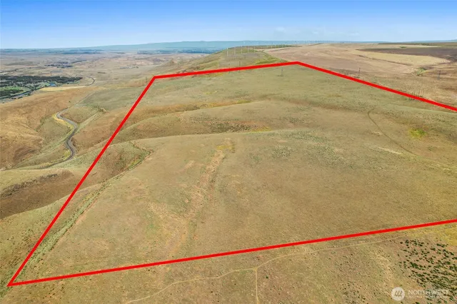 a view of an empty space and beach