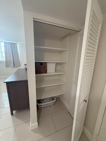 a view of walk in closet